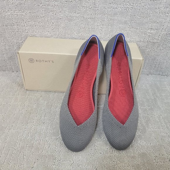 Rothy's Gray Flats - Picture 5 of 10